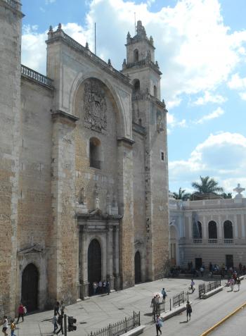 Mérida’s 16th-century cathedral.