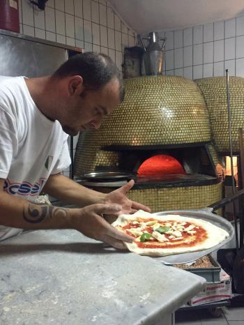 The Antica Pizzeria Port’Alba in Naples contains the world’s oldest operating pizza oven.