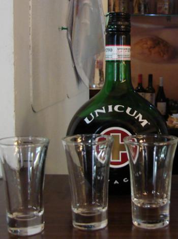 The liqueur (or bitters) Unicum is uniquely Hungarian.