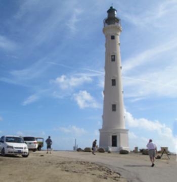 The California Lighthouse in Aruba. Photos by Robert Siebert
