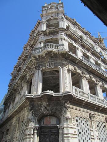 Palacio Cueto at Plaza Viejo in Old Havana.