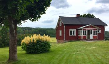 Karen Stensgaard's grandfather's childhood home in Arvika, Värmland County. Photo by Karen Stensgaard