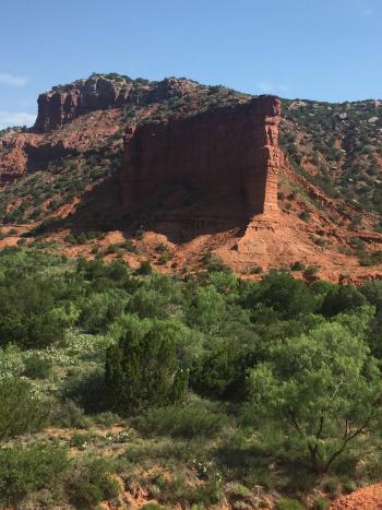 Part of Caprock Canyons — Texas.