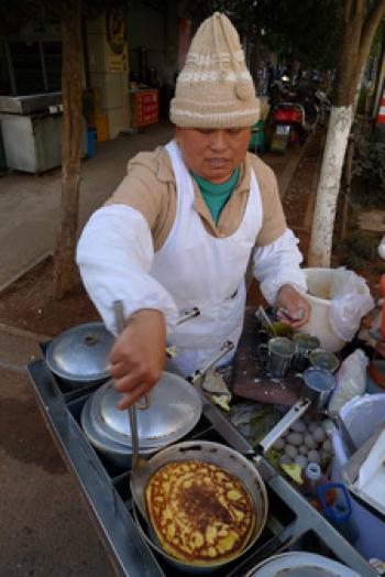 On a gastronomic tour with WildChina, travelers will sample street food in Yunnan. Photo by Fuchsia Dunlop