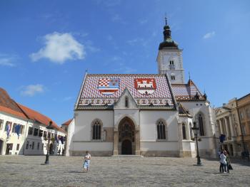 St. Mark’s Church in Zagreb’s Upper Town.