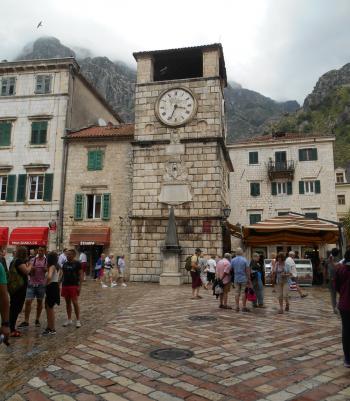 The Clock Tower in Kotor.