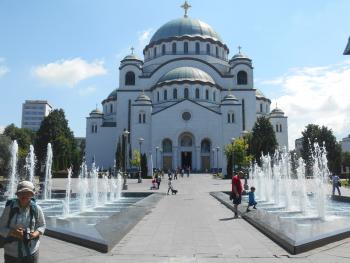The Church of St. Sava in Belgrade, Serbia.