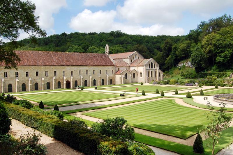 The abbey structures at Fontenay have remained virtually untouched by the outer world.