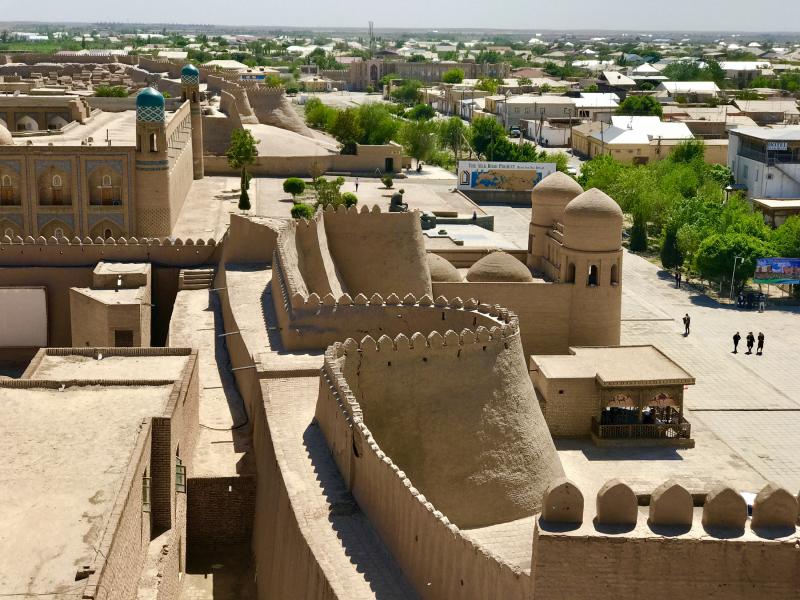 Itchan Kala, Uzbekistan, is amazingly beautiful, with unique, resilient and varied styles of architecture.