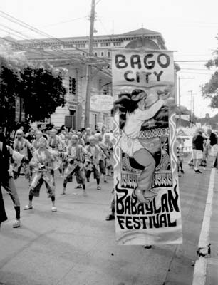 A regional parade in Intramuros, Manila. Photos: Keck