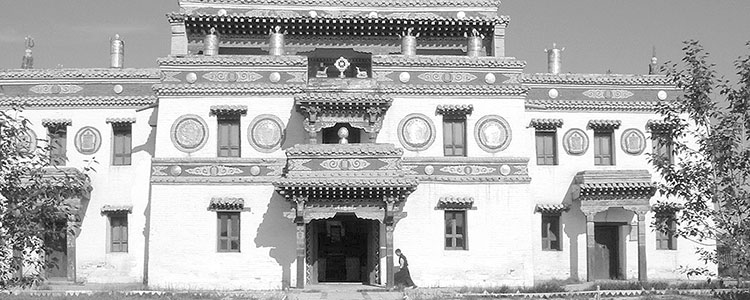 The main temple at Erdene Zuu.