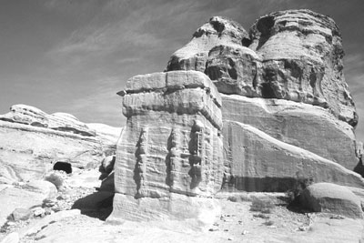 Djinn blocks, or “God blocks,” are massive blocks of sandstone believed to represent both a god and a store of divine energy in material form.