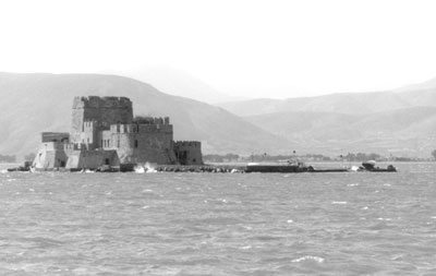 The fortress on Bourdzi Islet