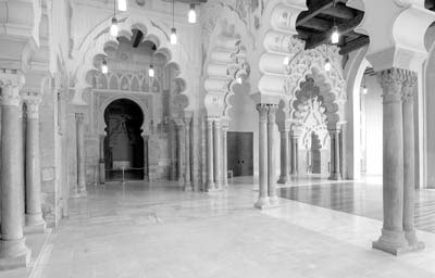 The Palace of Oranges in Zaragoza’s Aljaferia Palace dates from the Moorish occupation.
