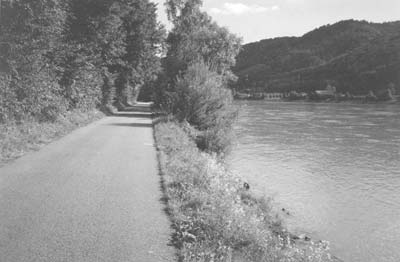 Typical Danube bike path — Austria. Photos: McPherson