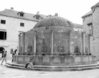 Fountain near the Pile Gate, Dubrovnik