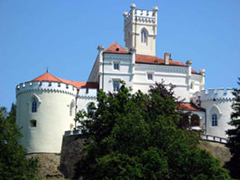 Trakošćan Castle, near Krapina in northern Croatia