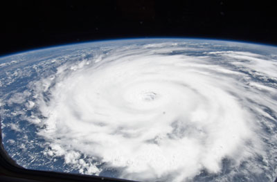 Hurricane Igor pictured from space on Sept. 14, 2010. Photo: NASA