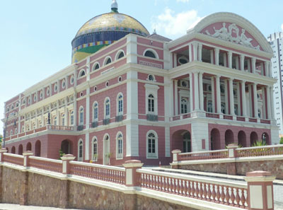 The spectacular Manaus Opera House. Photo by Randy Keck