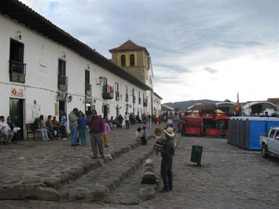 17th-century Iglesia Parroquial in Villa de Leyva, Colombia. Photo by Stephen O. Addison, Jr.