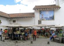 Plaza de las Flores in Cuenca. Photos by Stephen O. Addison, Jr. 