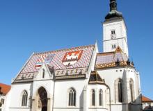 St. Mark’s Church in Zagreb, Croatia. Photos by Dorothy Botnick