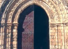 Church doorway in Gerace, Italy. Photo by Maria Ciancio
