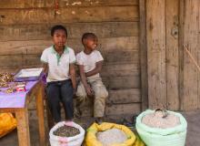 Boys at a roadside market — Madagascar. Photos by Michael De Rosa
