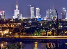 Warsaw at Night
