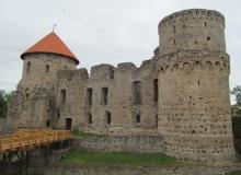 Cēsis Castle, built around 1213.