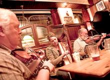 In Dingle town, when the sun goes down, traditional music fills the pubs. Photo: Dominic Arizona Bonuccelli