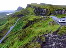 Scotland’s sparsely populated Isle of Skye is easiest to explore with a set of wheels that allow you to enjoy the scenery at your own pace. Photo by Cameron Hewitt