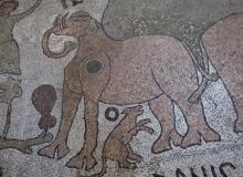 Twelfth-century mosaics portraying fantastical beasts and stories from the Bible can be found on the floor of Otranto Cathedral. Photos by Thom Wilson