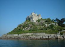 Cornwall’s St. Michael’s Mount is almost a mirror image of Normandy’s Mont- St-M