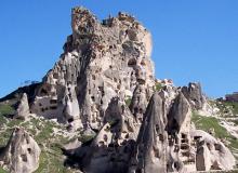 Jagged rockscapes abound in Cappadocia. Photos: Keck