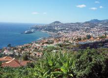 Overlooking Funchal, Madeira's capital.