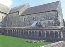 Ballintubber Abbey and its cloister. Photos: Skurdenis