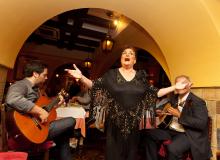 Fado is sung from the heart. Photo by Dominic Arizona Bonuccelli