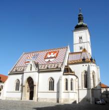 St. Mark’s Church in Zagreb, Croatia. Photos by Dorothy Botnick