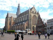 Grote Kerk in the Grote Markt pedestrian area of Haarlem. Photos by Diane Harrison