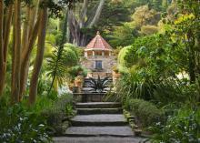 The “Italianette-style” addition at the entrance to the garden. Photo courtesy of Tresco Abbey Garden