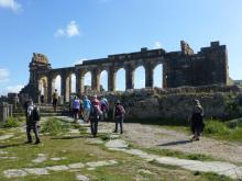 The Roman-era ruins at Volubilis, once a city of 25,000. Photos by Randy Keck