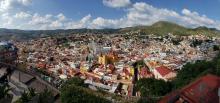 A panoramic view of Guanajuato.