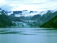 Alaska’s Mendenhall Glacier, much reduced in size from what I saw on my first visit 21 years ago.