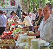 Farmers’ market in Nevesinje, Bosnia & Herzegovina. Photo by Rick Steves