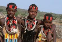 Three tribal beauties