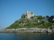 Cornwall’s St. Michael’s Mount is almost a mirror image of Normandy’s Mont- St-M