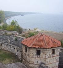 The medieval Baba Vida fortress in northern Bulgaria.