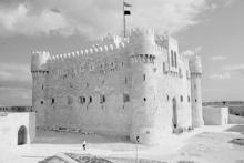 Fort Qaitbey (the Citadel of Qaitbey) in Alexandria, Egypt (site of the Pharos L