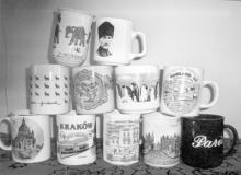 Collection of mugs